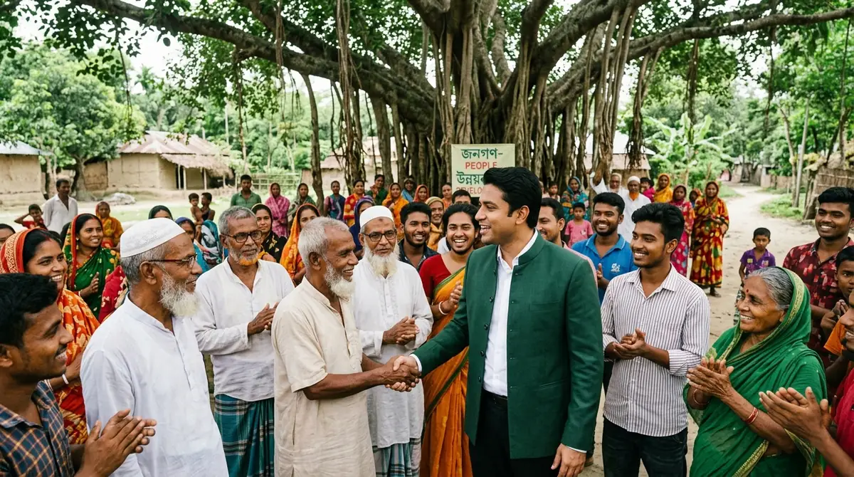 এলাকাবাসীর সাথে মতবিনিময় সভা